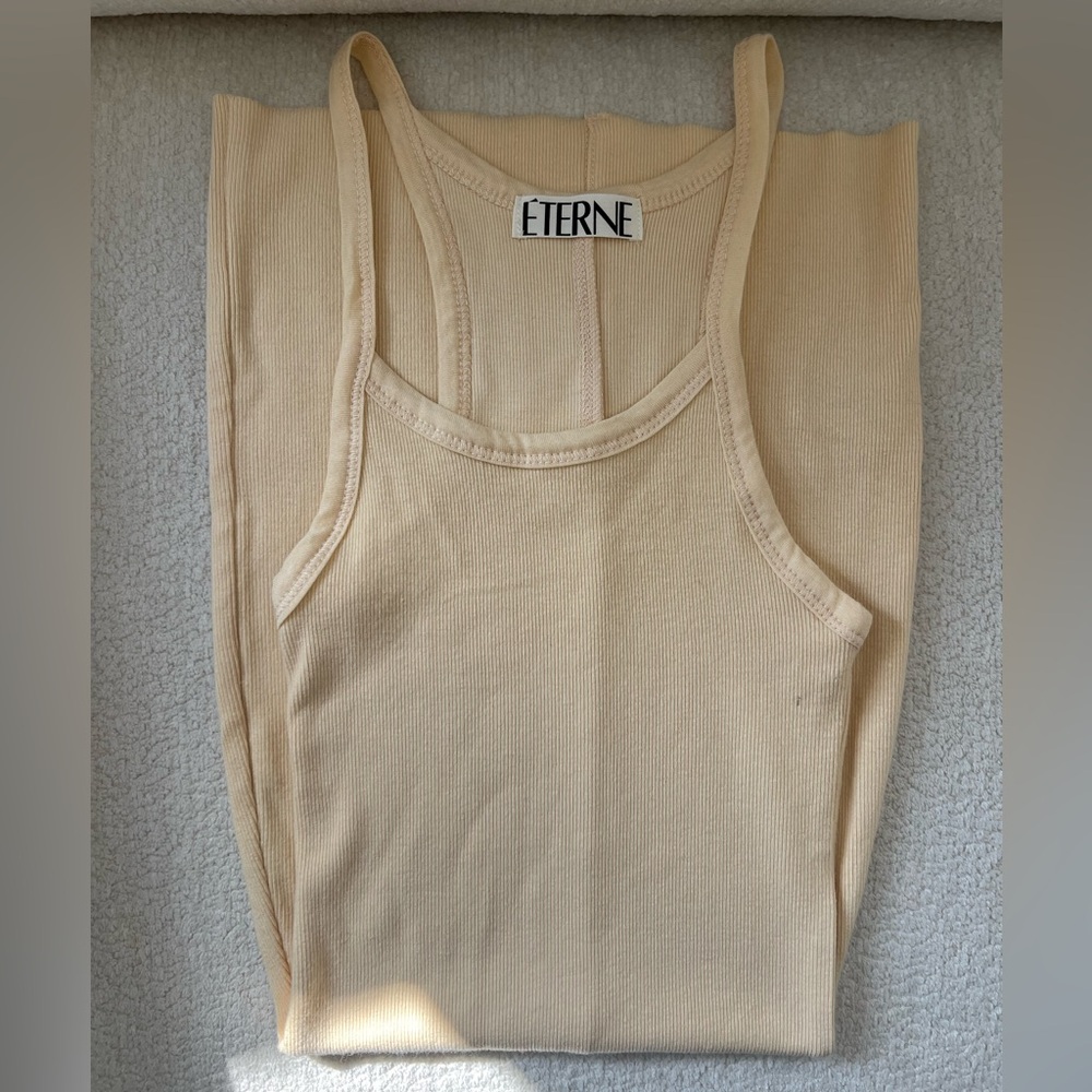 ÉTERNE tank mini dress XS
